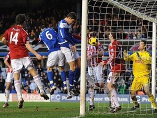 Birmingham 1-0 Stoke City Zigic header again
