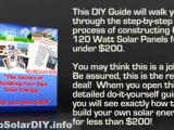 SOLAR PANELS DIY - BUILD YOUR OWN SOLAR PANELS - HOW TO