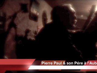Pierre Paul et son Père a l'Auberge d'Arbellara en Corse
