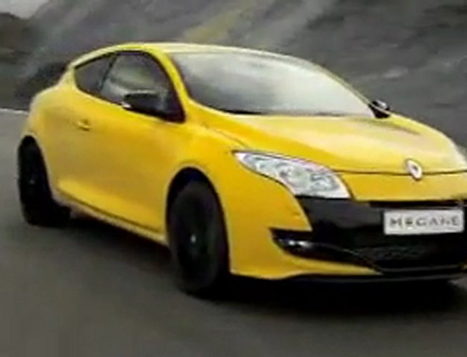 Mégane Renault Sport RS - clip publicitaire présentation Ren