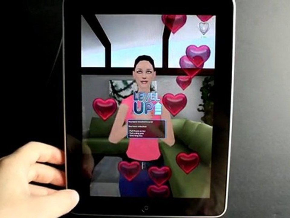 My Virtual Girlfriend iPad Video App Demo