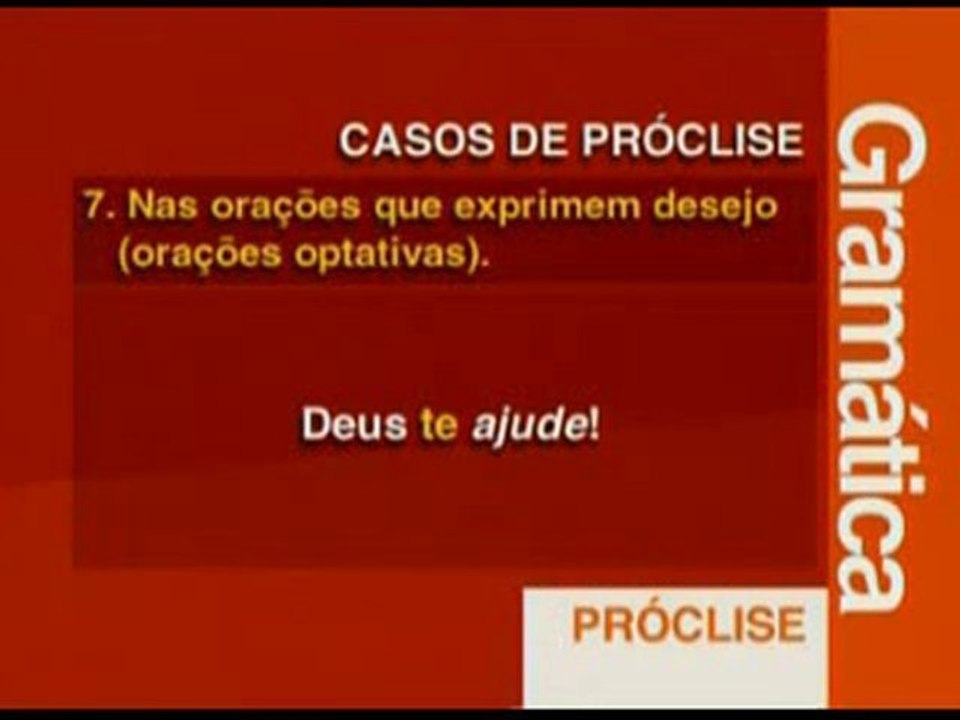 Colocação Pronominal
