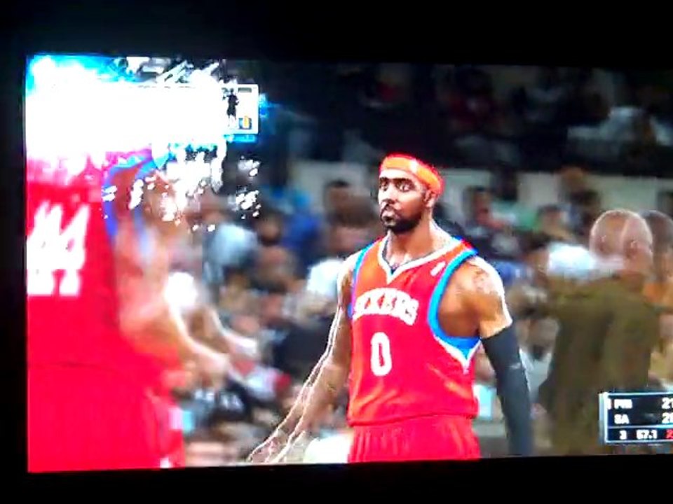 NBA 2K11 3 eme quart temps