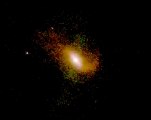 Simulation de la naissance de la galaxie Andromède