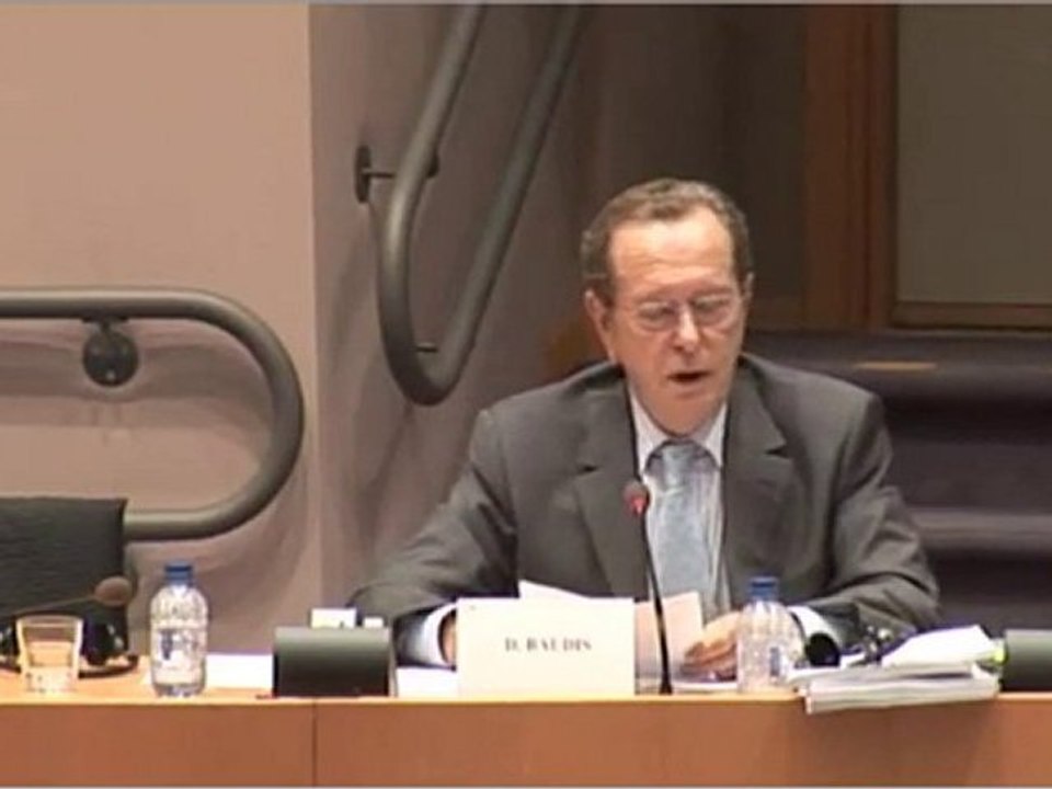 Dominique Baudis 2de présentation rapport CCG 01022011