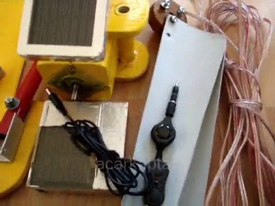 Düşük güçlü hibrit türbin demonte