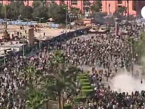 Violents affrontements place Tahrir au Caire