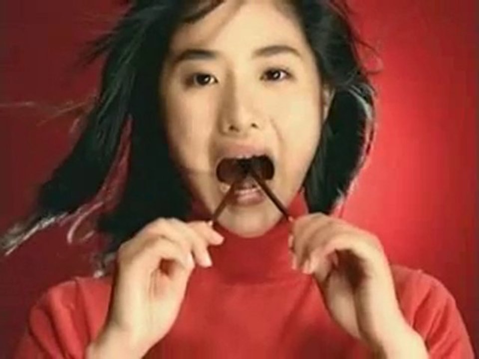 Aya Matsuura - CM - Glico pocki