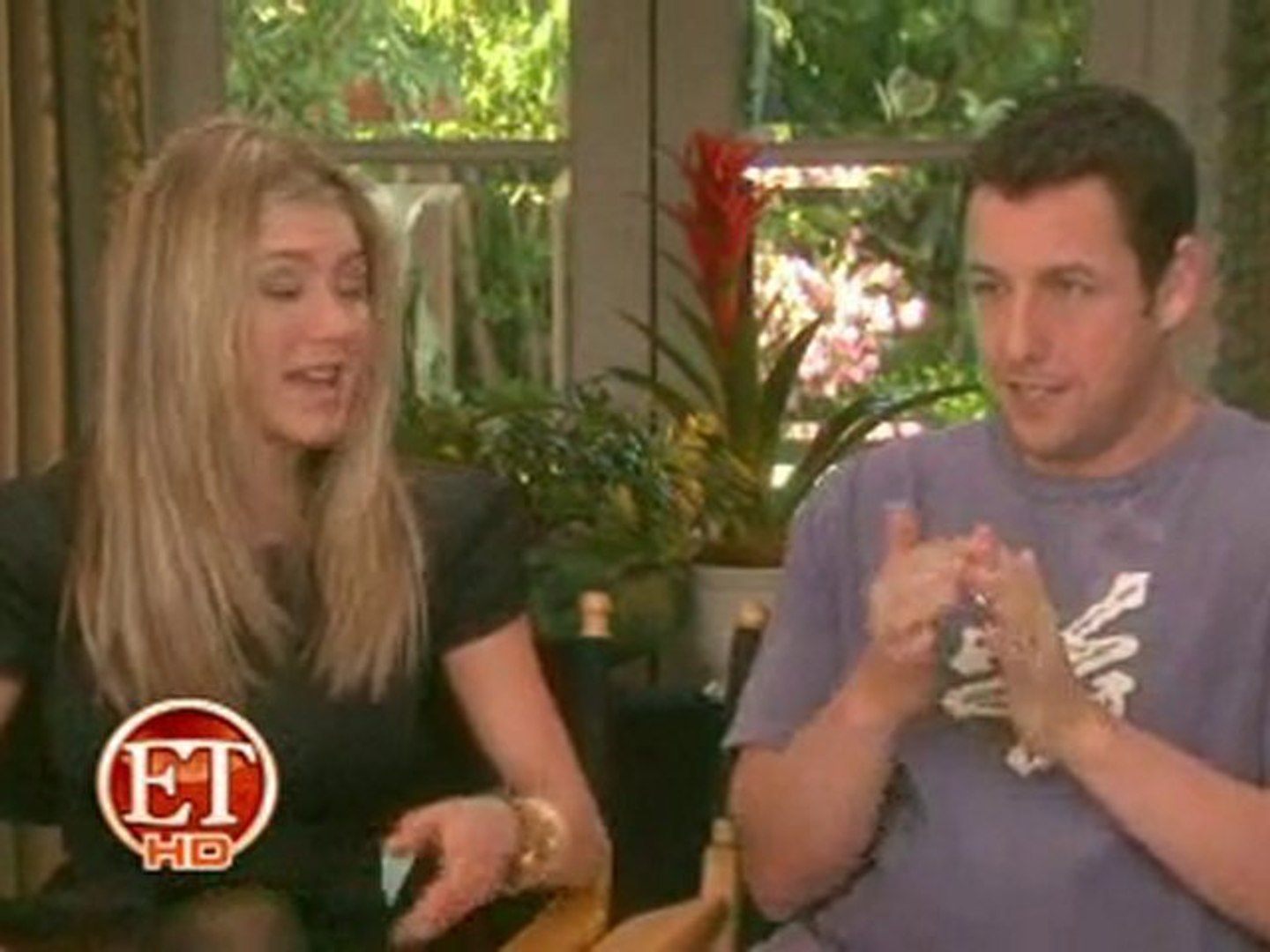 ⁣Jen Aniston & Adam Sandler