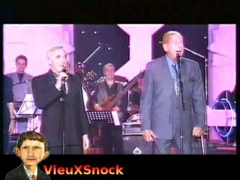 Duo Charles Aznavour et Charles Trenet