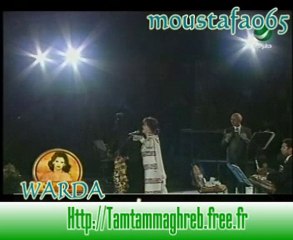 Warda ♥ ♫ ♥ Khalik Hena " Qatar 94