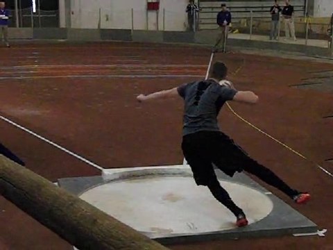 Athlé lancer poids Ryan Crouser 19m48 au 7kg26