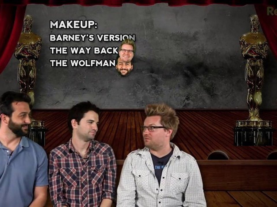 Wednesday, February 2nd - 2011 Oscar Wager - The Totally Rad Show