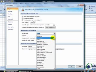How to Change the Default Settings in Excel