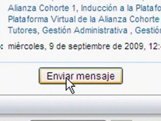 Como enviar mensajes por la plataforma