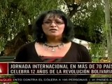Bolivia celebra 12 años de Revolución Bolivariana