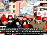 Turquía conmemora aniversario de Revolución Bolivariana