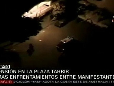 Tensión en Egipto tras enfrentamientos en la Plaza Tahrir