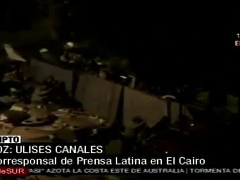 Tensa calma en la Plaza Tahrir tras enfrentamientos entre manifestantes en Egipto