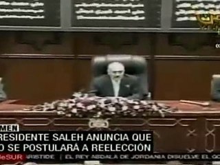 Pueblo de Yemen gana, tampoco habrá reelección