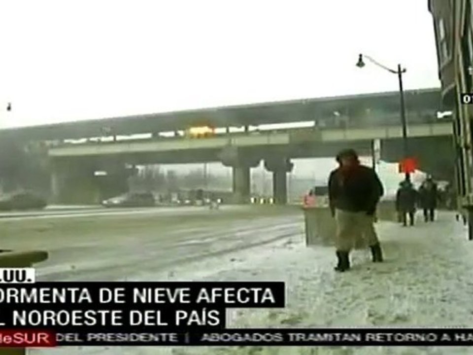 Tormenta invernal afecta parte de EE.UU.