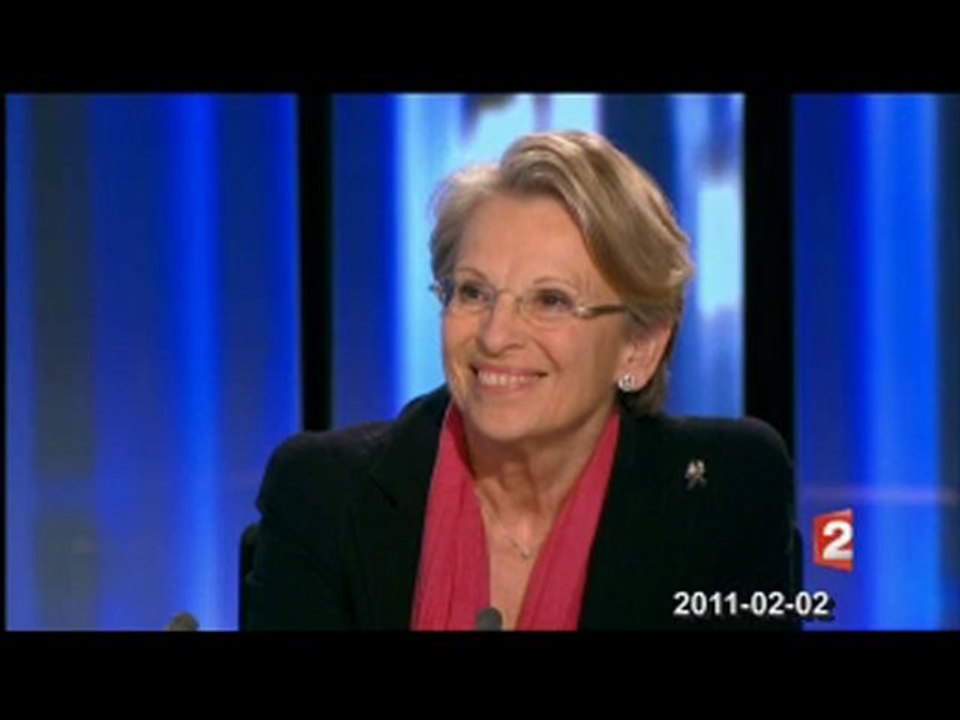 MAM a la mémoire qui flanche dur dur  (JT FR2 du 02-02-2011)
