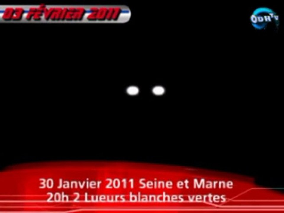Alerte Ovnis France 03.02.11