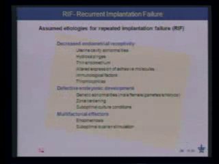 Recurrent Implantation Failure (RIF) - Part 1