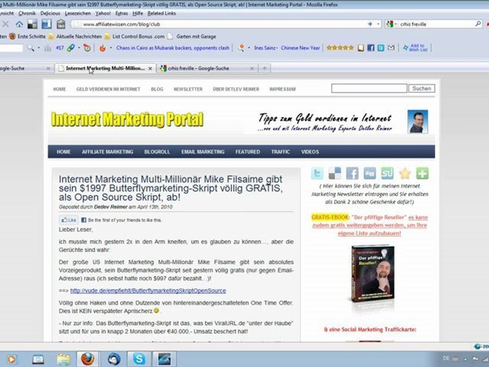 Ob der Netzoekonom Schmidt den Schmitz kennt?