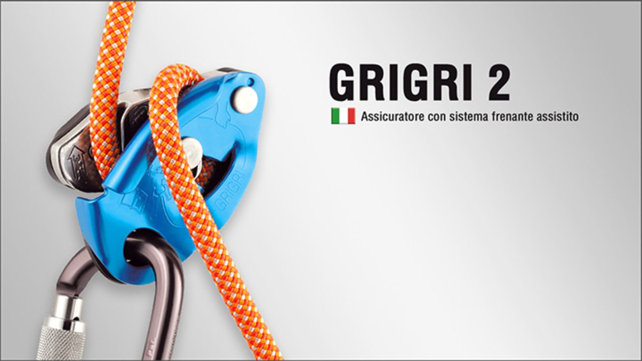GRIGRI2 [italiano] Assicuratore con sistema frenante assisto
