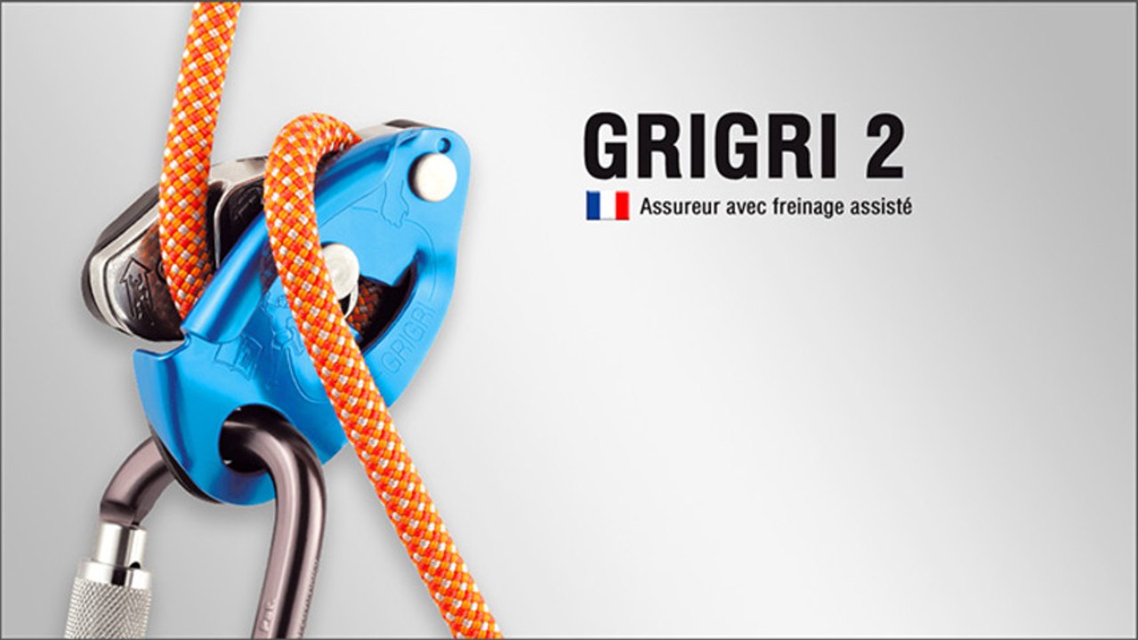 GRIGRI 2 [français] Assureur Petzl avec freinage assisté