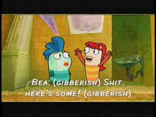 Backmasking in Disney's Fish Hooks