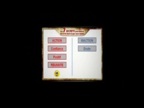 Secret de la loi d'attraction