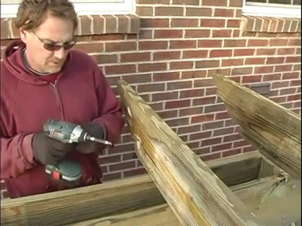 How to Build a Pergola - 17.Attaching Cross Beams to Pergola