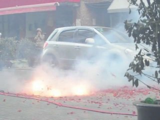 Fireworks greet Year of the Rabbit in Beijing