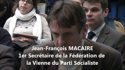 La Vienne à gauche 2011. Conférence de presse 01/02/2011. 1