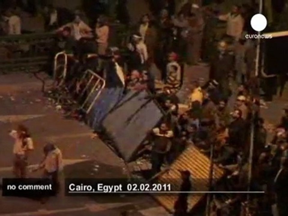 Cairo engulfed in chaos - no comment