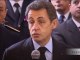M.Sarkozy s'adresse aux policiers et aux gendarmes