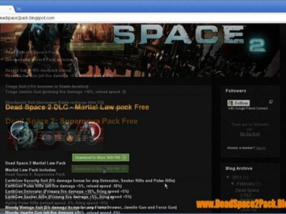 How to Install Dead Space 2 DLC - Supernova pack Free