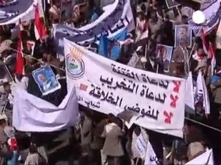 Copycat protests unfold in Yemen