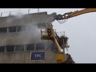 Démolition du lycée Sainte-Chantal