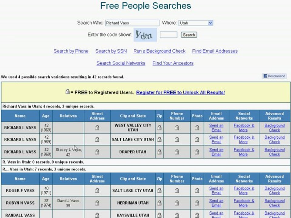 Free People Search Engine - Find Phone Numbers and Addresses