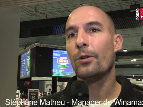 Stéphane Matheu coach et manager de Winamax