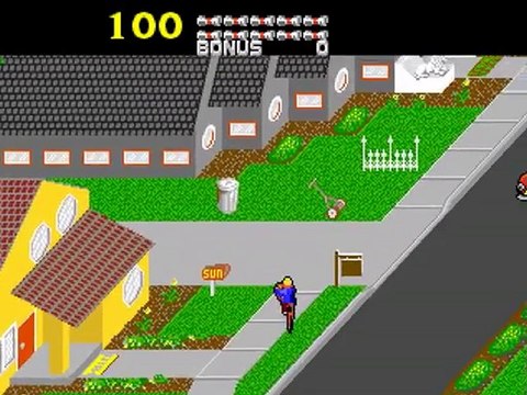 (thegamer) joue retrogaming paper boy