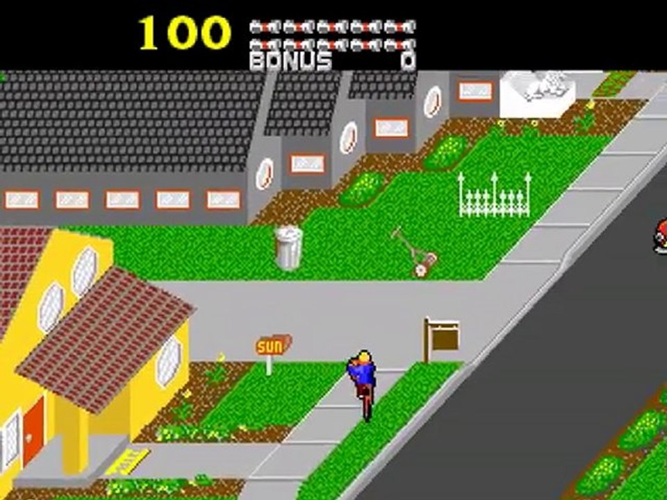 (thegamer) joue retrogaming paper boy