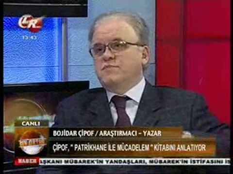 BOJİDAR ÇİPOF 3 ŞUBAT 2011 TEK RUMELİ TV'DE BÖL:3