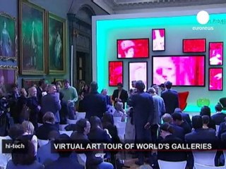 Walk around world's top galleries - at home