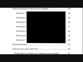 Improve Your Vision Naturally - Without Using Glasses