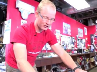 How do you change a bicycle tire?