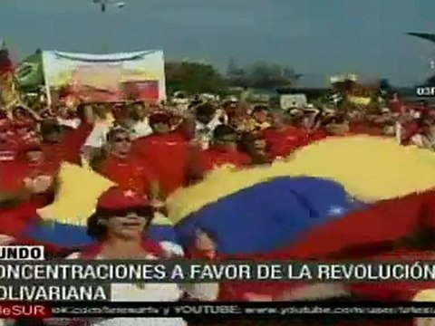 En diversas ciudades del mundo celebraron aniversario de la Revolución Bolivariana